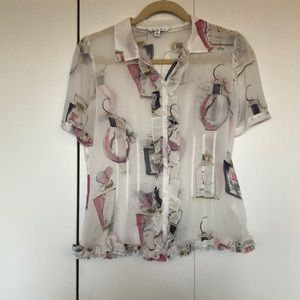 CAbi perfume bottle blouse